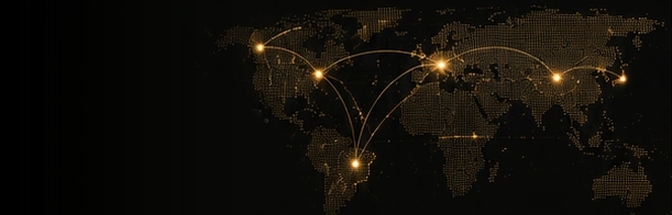 Global network map