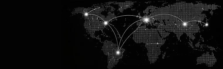Global network map